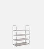 Leo Shoe Rack in Grey Colour