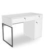 Leo Study Table with Storage in White Colour
