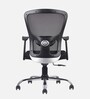 Leo Wave Breathable Mesh Ergonomic Chair in Black Colour