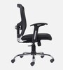 Leo Wave Breathable Mesh Ergonomic Chair in Black Colour