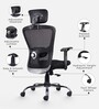Leo Wave Breathable Mesh Ergonomic Chair in Black Colour