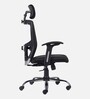 Leo Wave Breathable Mesh Ergonomic Chair in Black Colour