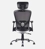 Leo Wave Breathable Mesh Ergonomic Chair in Black Colour