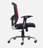 Leo Wave Breathable Mesh Ergonomic Chair in Red Colour
