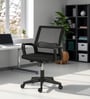 Leon Ergonomic Chair In Black Finish