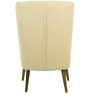 Leon Wing Chair in Beige Colour