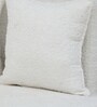 Leonel Boucle Accent Sofa In White Colour