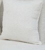 Leonel Boucle Accent Sofa In White Colour