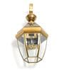 Leopold Classic Brass & Glass Wall Light