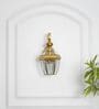 Leopold Classic Brass & Glass Wall Light