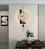 Lerzo LED Wall Clock Modern Decorative Clock with 3 Light Modes (Warm, Natural, Cool) | Premium Marble Resin Finish | Bedroom & Living Room | 1Year Warranty