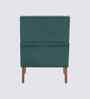 Leston Boucle Fabric Lounge Chair In Green Colour