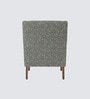 Leston Walnut Finish Printed Canvas Chair Leston Walnut Finish Printed Canvas Chair