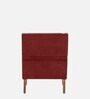 Leston Upholstered Fabric Arm Chair in Copper Colour