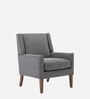 Leston Upholstered Fabric Arm Chair in Grey Colour