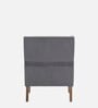 Leston Upholstered Fabric Arm Chair in Grey Colour