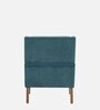 Leston Upholstered Fabric Arm Chair in Teal Colour
