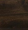 Wadud Solid Wood Bench In Scratch Resistant Black Colour