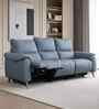 Levanto Motorised 3 Seater Recliner In Cobalt Blue Colour