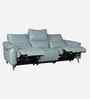 Levanto Motorised 3 Seater Recliner In Mist Blue Colour