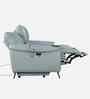 Levanto Motorised 3 Seater Recliner In Mist Blue Colour
