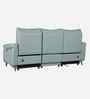 Levanto Motorised 3 Seater Recliner In Mist Blue Colour