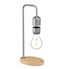 Levitating Silver Metal LED Table Lamp
