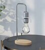 Levitating Silver Metal LED Table Lamp