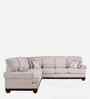 Lewis Corner L-Shape Sofa In Beige Color