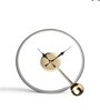 Gold Lexitron Table Clock