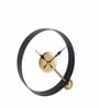 Gold Lexitron Table Clock