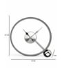 Silver Lexitron Table Clock