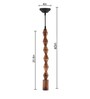 Lexus Black Wood Hanging Light