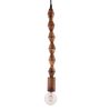 Lexus Black Wood Hanging Light