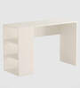 Lexus Study Table In Frosty White Finish
