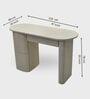 Leyah Office Desk In Mango Wood Finish
