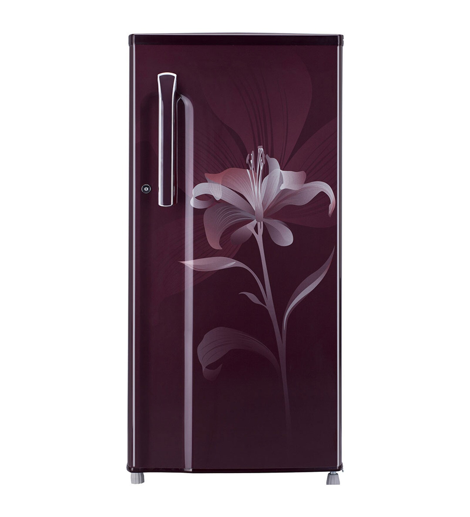 Buy LG Scarlet Lily 190 L 5star Refrigerator (Model GLB205KSLN) Online Refrigerators