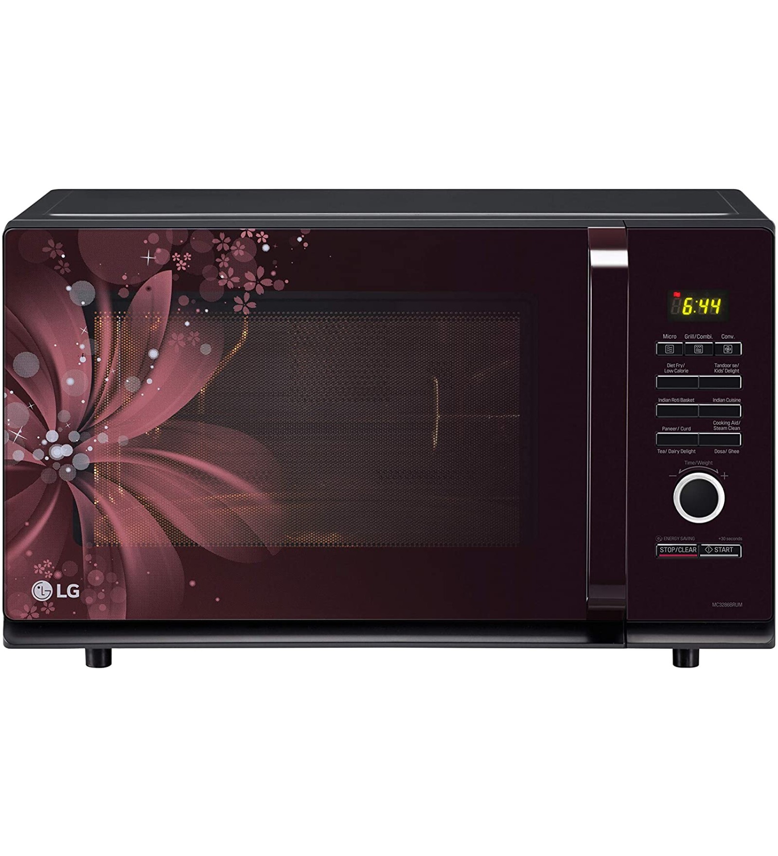 LG 32 L Convection Microwave Oven (MC3286BRUM, Black)