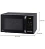 LG 21 L All In One Convection Microwave Oven (MC2146BL, Black)