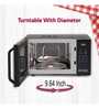 LG 21 L Convection Microwave Oven (MC2146BG, Glossy Black)