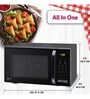 LG 21 L Convection Microwave Oven (MC2146BG, Glossy Black)