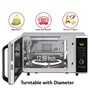 LG 28 L Convection Microwave Oven (MC2886SFU, Silver, Diet Fry)