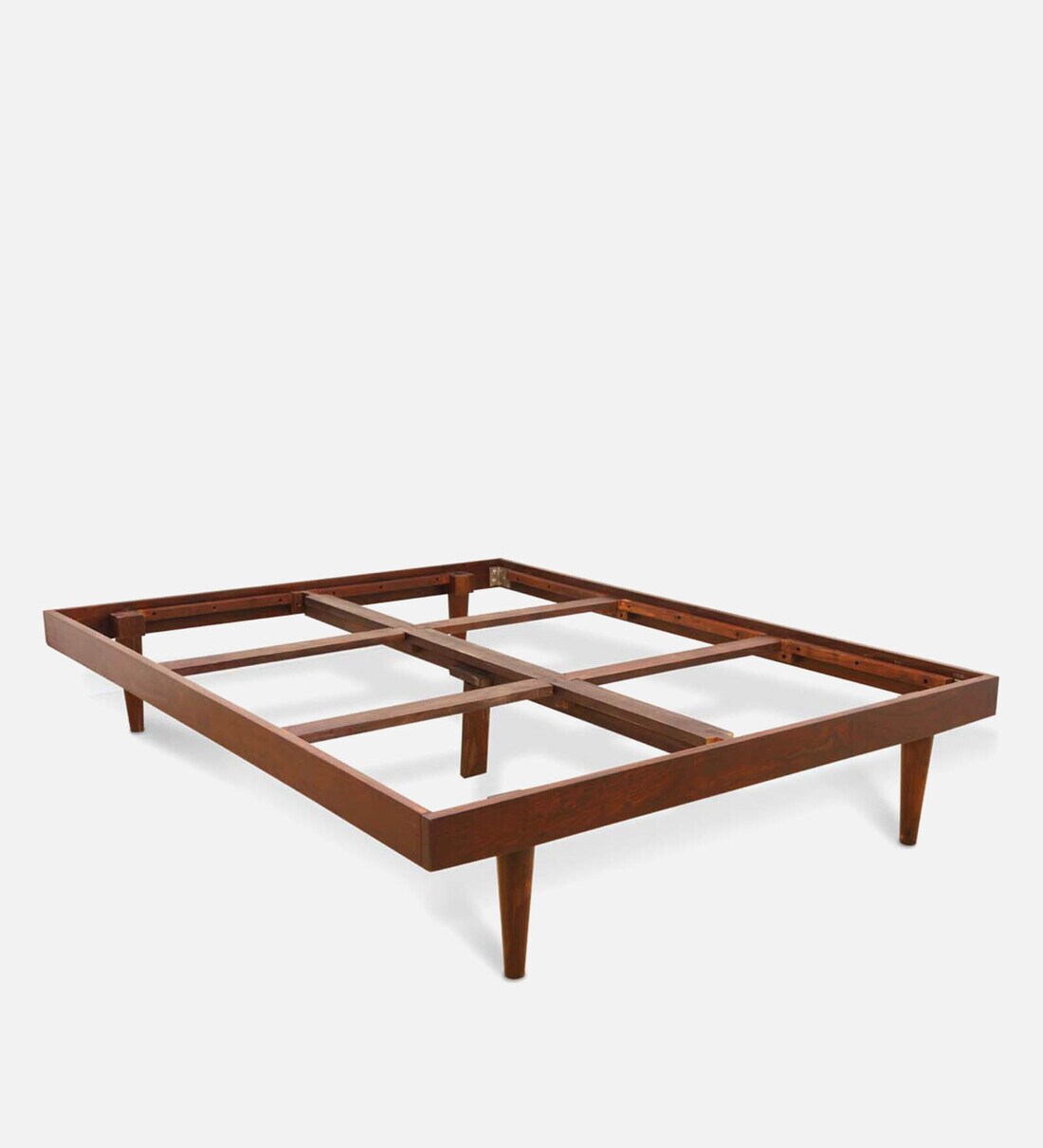 Buy Line King Size Bed With Drawer Storage In Honey Finish By Sleepx