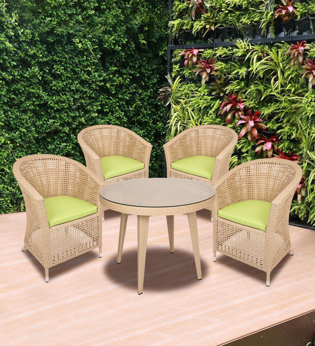 four chair garden set