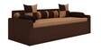 Libford Pull-Out Sofa Cum Bed in Brown Finish
