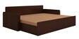 Libford Pull-Out Sofa Cum Bed in Brown Finish