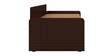 Libford Pull-Out Sofa Cum Bed in Brown Finish