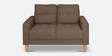 Liliana Fabric 2 Seater Sofa in Brown Colour