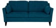 Liliana Three Seater Sofa in Peacock Blue Colour