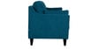 Liliana Three Seater Sofa in Peacock Blue Colour